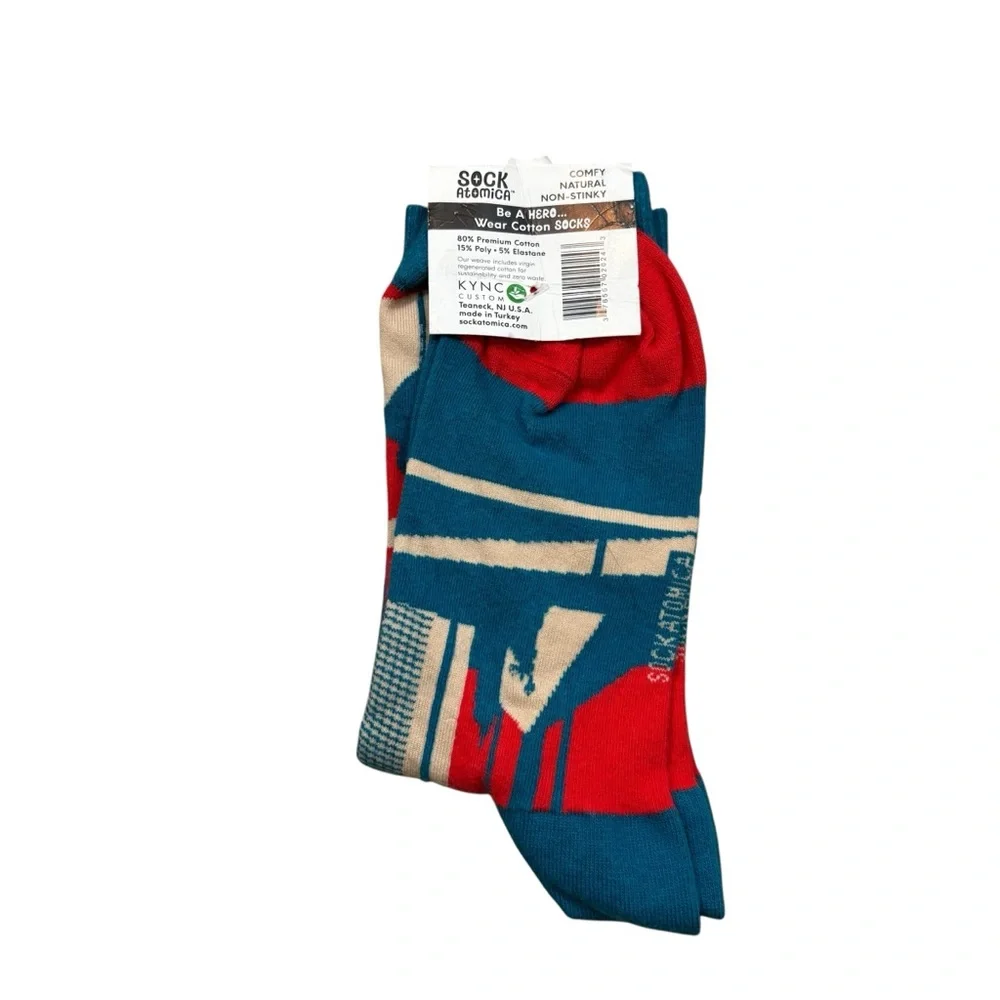 Brand new in Package Cotton Novelty Socks Unisex, LAS VEGAS Skyline Patterned‎